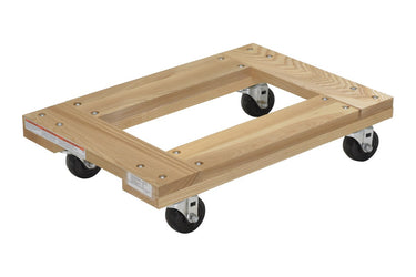 HARDWOOD DOLLY OPEN DECK 0.9K LB 16 X 24